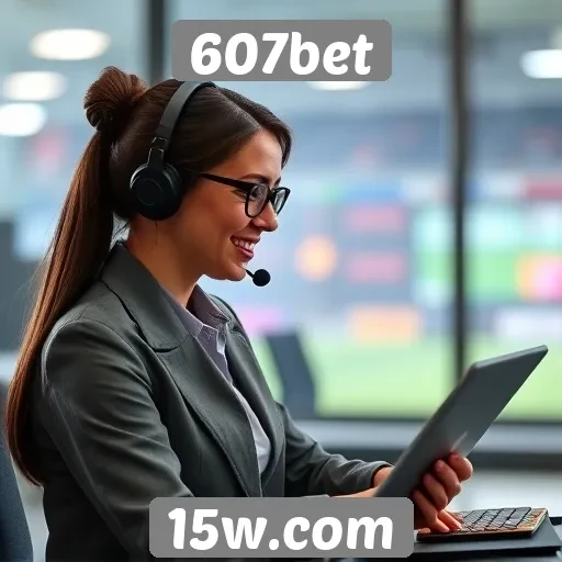 Suporte ao cliente e atendimento no 607bet