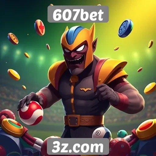 Opções de jogos disponíveis no 607bet